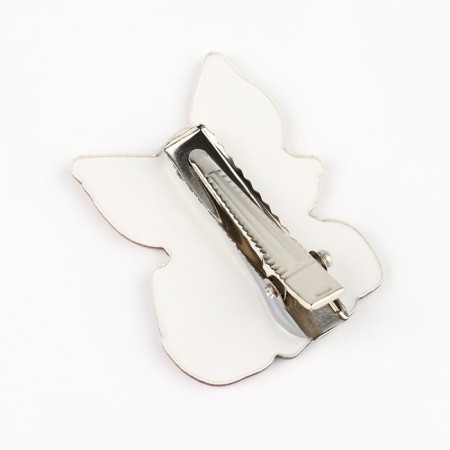 Hair hairpin "Milash", 3.3 x 3.8 x 1 cm-3