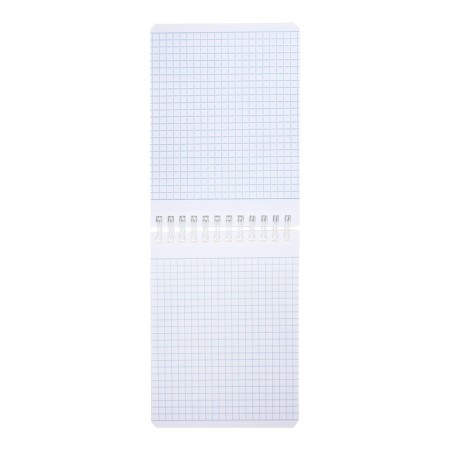 Notepad A6, 120 sheets on the crest of "jeans", cover coated cardboard, UV-lak, block 65 g/m2-3