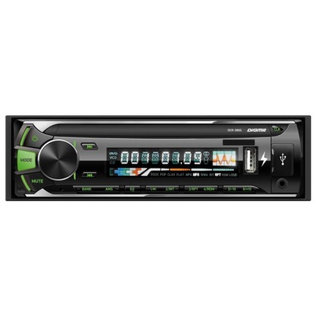 DIGMA DCR-380G 1DIN, 4 x 45 W