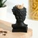 David toothpick stands, black, 5x5x9 cm
