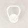 Sconces Citilux “Cesar 1” CL233B410, 16x21.1 cm, 1x24W, LED, white color