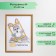 Photo frame plastic L-4 21x30 cm gold (plastic screen)