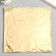 Potal for decorating a set of 50 sheets "gold" 14x14 cm