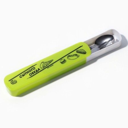 Set of cutlery of the "heart lunch", fork, spoon-3