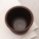 Saucer, smooth, red clay, 170 ml