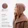 Women's cap minku one size 52-58 coffee