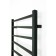 Electric towel Grois Zigzag, 500x800 mm, 8 crossbars, lower rights, black