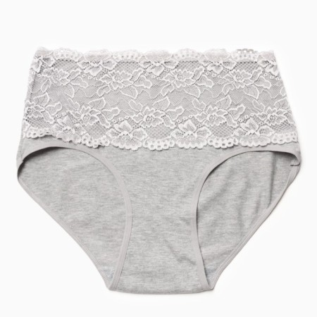 Panties female color gray, size 54-56