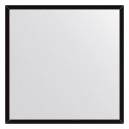 EvoForm mirror in a baguette frame, 20 mm, 56x56 cm, black color