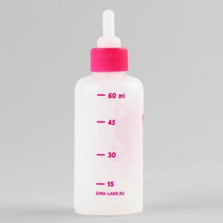 Set for feeding "fluffy happiness" for kittens, a bottle of 60 ml, brush, nipples-4