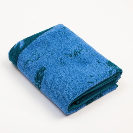 The towel Named Tensor Ethel Alexander is blue, 50x90cm, 100% cotton, 420g/m2-1