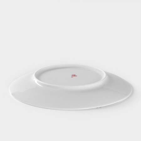 Porcelain plate "Zoomix", d = 20 cm, white-2