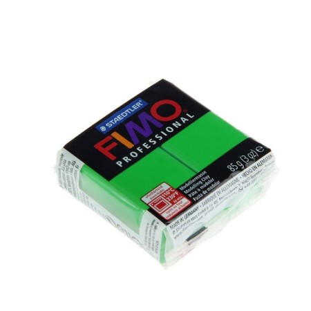 Plastic - polymer clay, 85 g, Professional, bright green