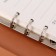 Organizer on the rings "Style" A5, 90 sheets in the ruler, on the elastic band, the cover of light, mix