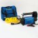 Car compressor Hoodyear Gy-50L LED, 50 l/min, with a lantern, battery from battery, removable twisted hose