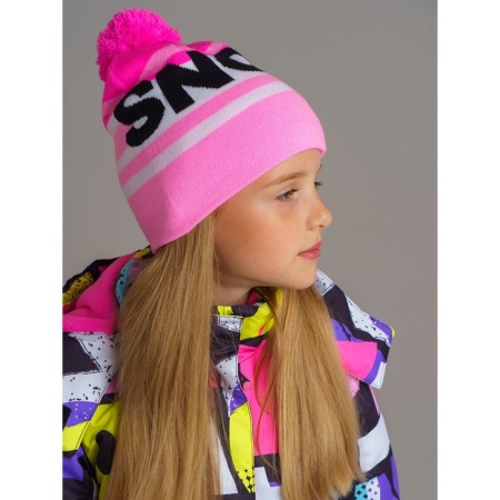 Knitted hat for girls, size 56-1