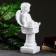 Figure "Angel on the pedestal" White 15x15x42cm
