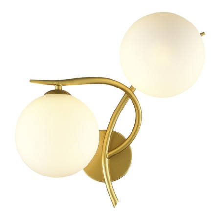 Wall lamp EVOLUCE. Sle2210-201-02. Artu. 2x5 W, G9, 4000K, 34x36 cm, gold color