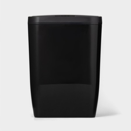 Garbage bucket of sensory shade, 12 l, black color-3