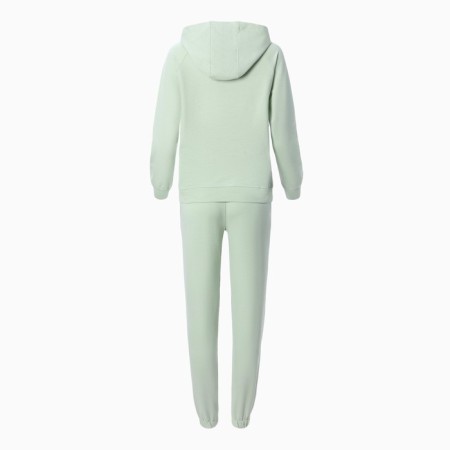 Women's costume (sweatshirt, trousers), pale green color, size 54-11