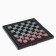 Board game 3 in 1 "Zuk": backgammon, chess, checkers, magnetic board 24.5 x 24.5 cm