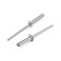 Easisy tundra, aluminum-steel, 50 pcs, 4 x 16 mm