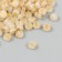 Beads for creativity Plastic phosphorus "golden numbers" set 20 grams 0.3x0.7x0.7 cm