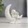 Polystone souvenir "Snowty angel in the month" MIX 7.7x7x3 cm
