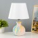 Board lamp "Corin" E27 40W multi -colored 22.5x22.5x32.5 cm Risalux