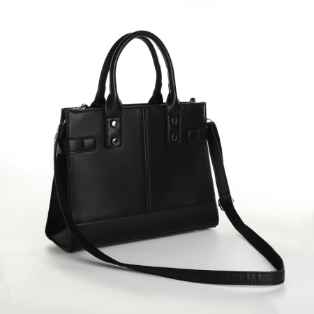 Bag Women's Tout, on a zipper, black color-1