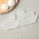 Silicone Mold for candy and chocolate "Swans", h = 8 cm, h = 9 cm, the color is transparent