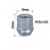 Haye cone Skyway, M12x1.50 Open 25mm, key 19mm, zinc, set 20 pcs