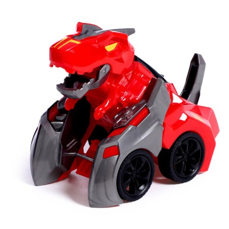 Raptor robot, inertial, transforms, red color-2