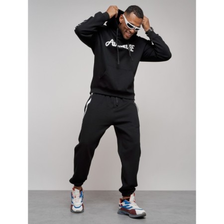 Sports suit men's, size 56, black color-20