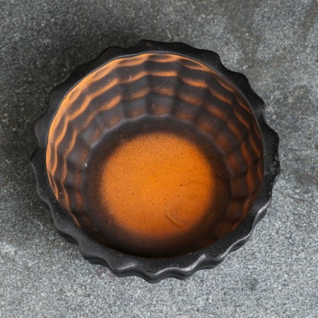 Figure pot "Sot" 0.8 l/ 16.5x16.5 cm black-2