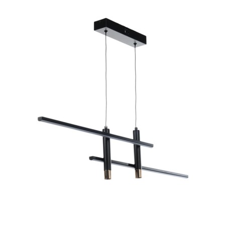 Lamp with DDD "Montana" LED 30W 3000-6000K black and gold 91x7x21 cm-5