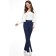 Female trousers "I am setting up trends", size 52