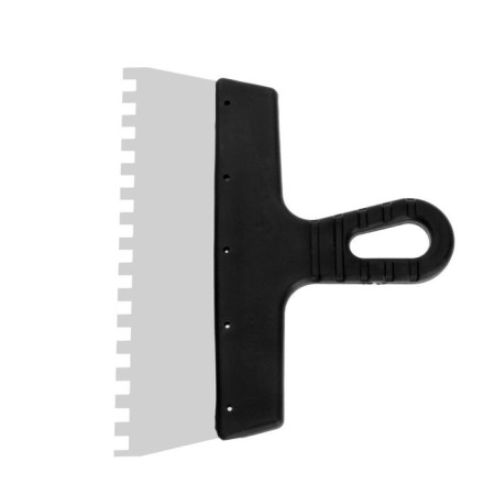 Rolling spatula, 250 mm, tooth 8 mm, stainless steel-1