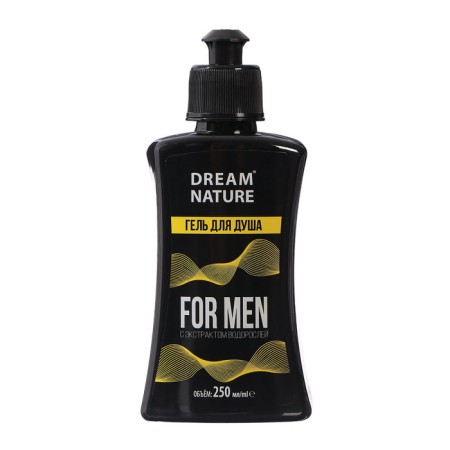 Shower gel Tonic Dream Nature for men with algae extract, 250 ml