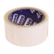 Adhesive tape Unibob with an individual sticker 48mm x 66m 40 mkm, transparent