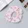 Hair gum "Orbit" Flowers, 12 cm, pink