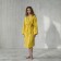 Shifu robe, size m, mustard color