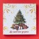 Book of New Year's share "Magic tree", ceramics, 24.5 × 23.5 × 3.5 cm, white color