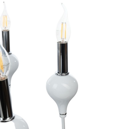 Bergamamo chandelier 6he14 40w is white-chromium 60x60x97 cm-9