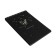 A4 sketchbook, 30 black sheets on the crest, “whale”, solid substrate, density 110 gr., Mix