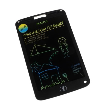 Graphic tablet for drawing and notes LCD Maxvi MGT-02C, 10.5 ”, Color display, black-1