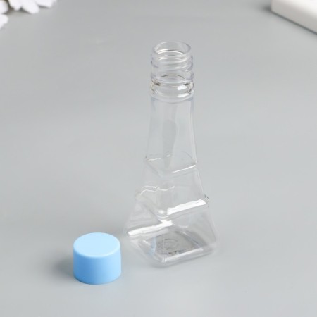 Bank for scrapbooking plastic "Eiffel Tower" 50 ml mix 3.7x3.7x10.5 cm-2