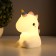 Night-mesh "Unicorn" LED USB AKB White 9.5x13x14.5 cm