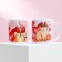Gift set of mugs sublimation "For the most beloved", 2 circles of 320 ml, with application