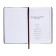 The diary is notathered, A5, 140l, cage, region, on the button, blue